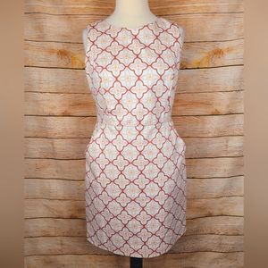 Boden Taila Loned Cotton Blend Dress with Pockets Size 10